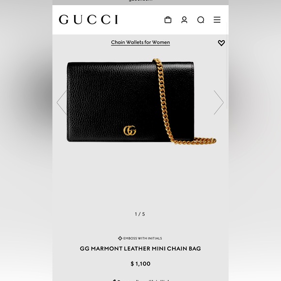 Gucci wallet crossbody - Picture 1 of 3